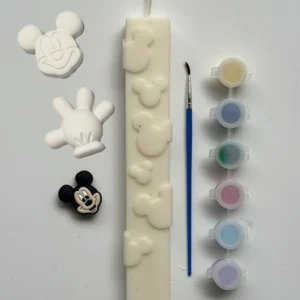 Σετ λαμπάδα Mickey και kit ζωγραφικής
