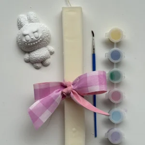 Λαμπάδα Labubu και kit ζωγραφικής